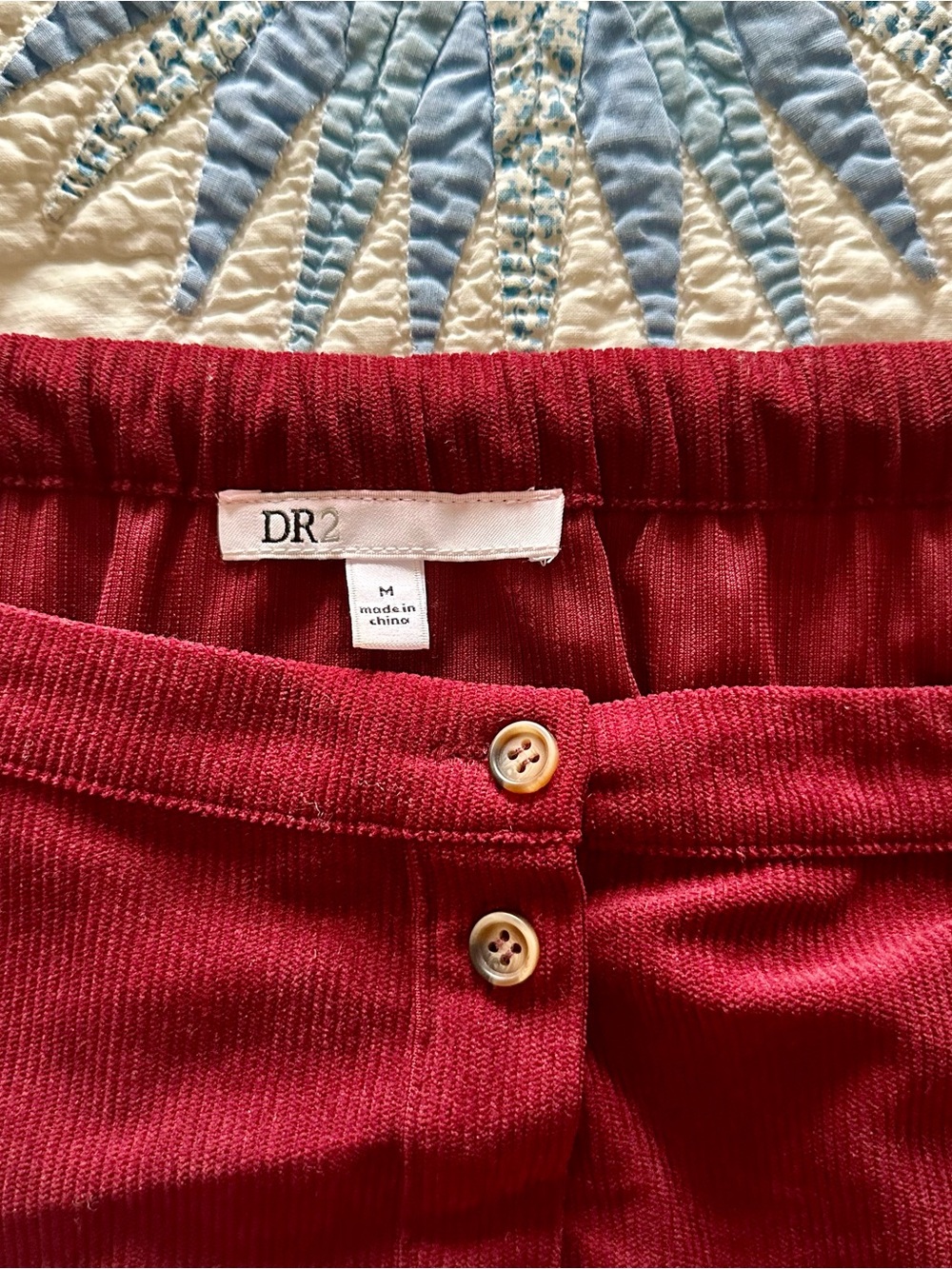 DR2 Button-Front Ruffle Maxi Skirt - Picture 8 of 9